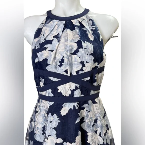 ADRIANA PAPPEL Aesthetic Floral A-Line Dress Size S ✨ - Picture 4 of 11